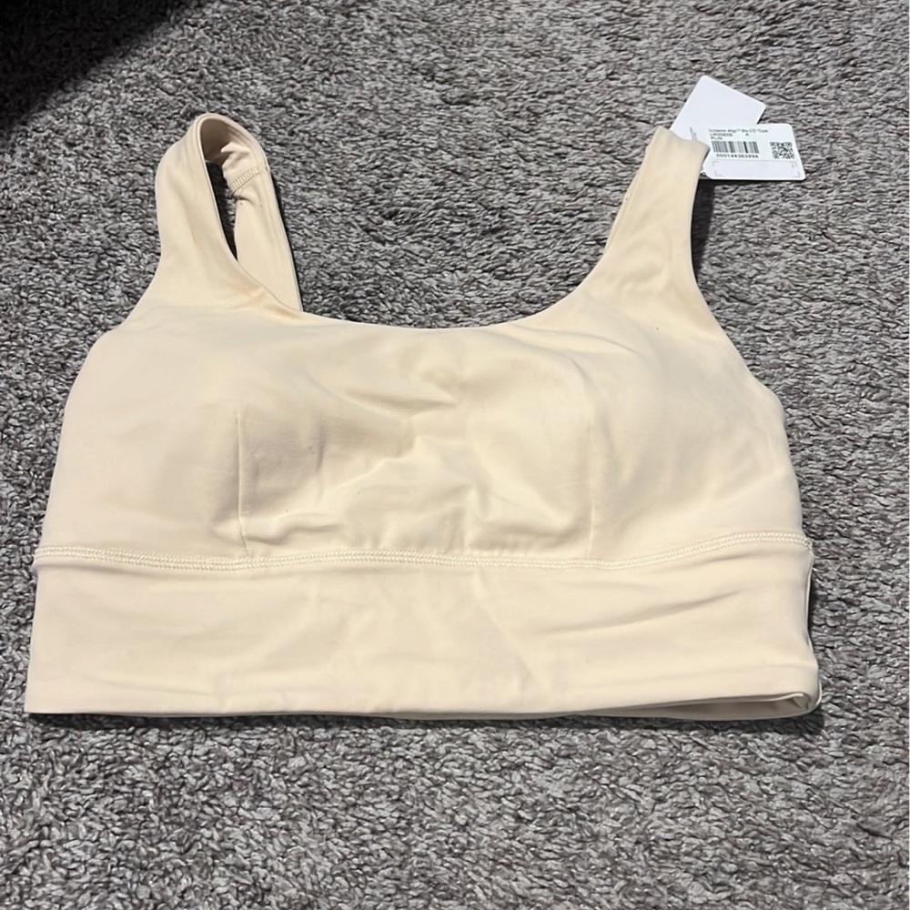 Lululemon Align Bra Pale Linen Size 8